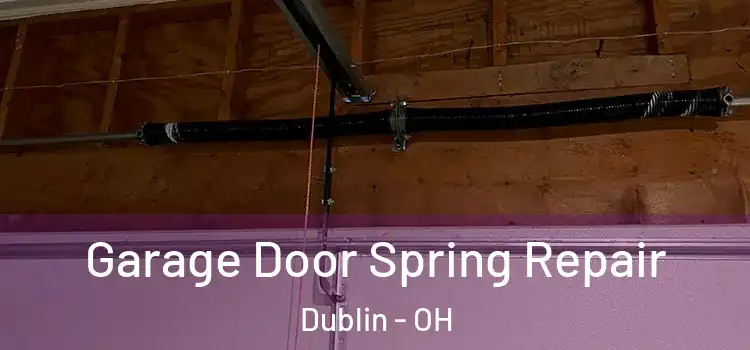  Garage Door Spring Repair Dublin - OH